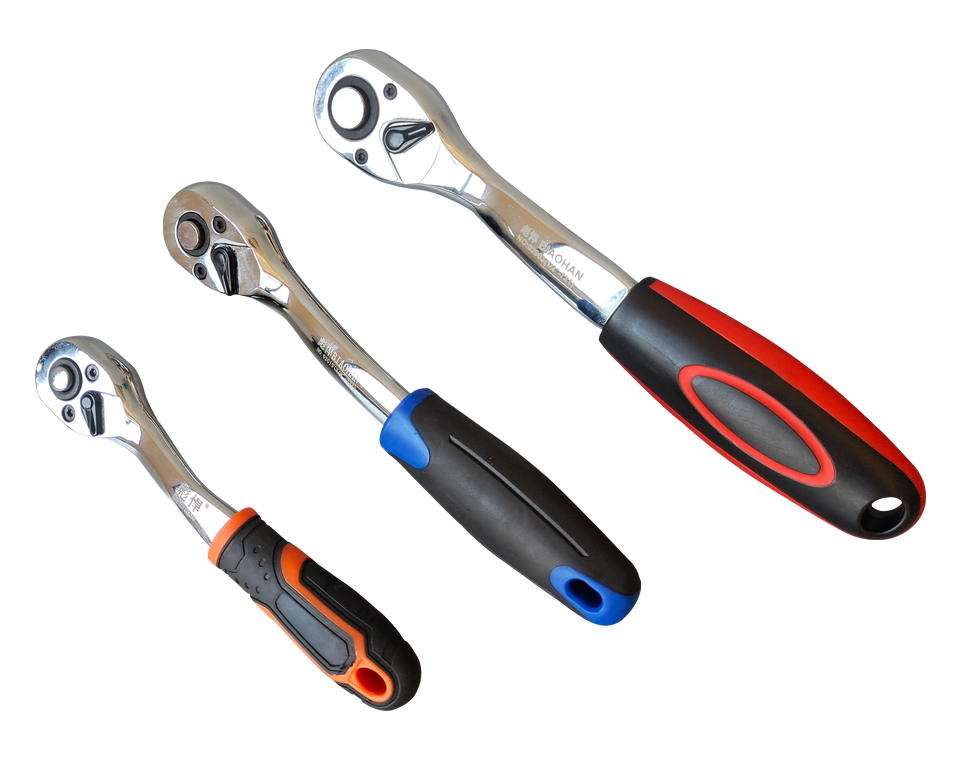 快脱棘轮扳手弯柄款