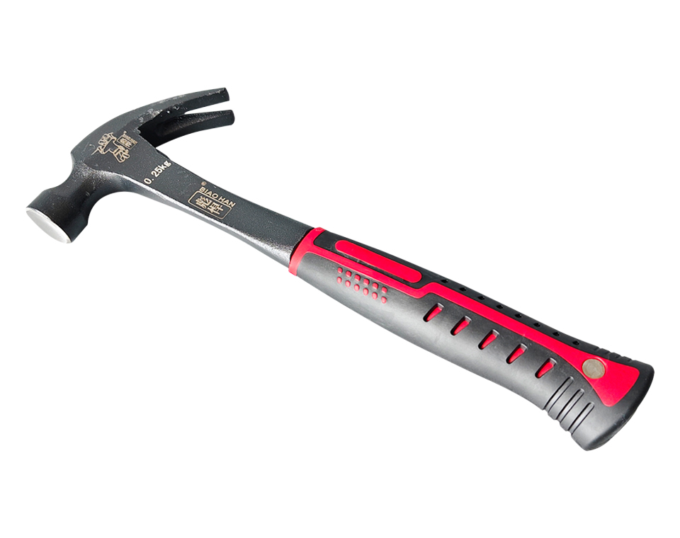 喷塑连体羊角锤（加防脱销钉）